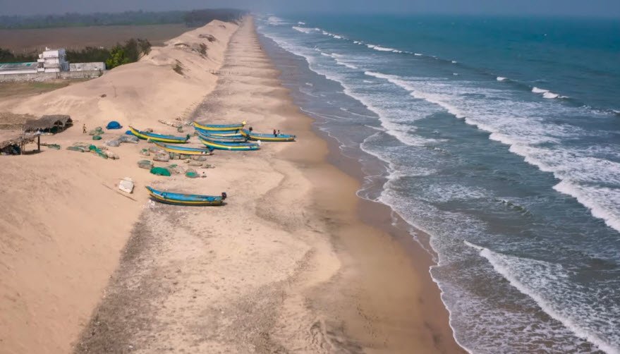 Kanakadurga Beach, Andhra Pradesh, India